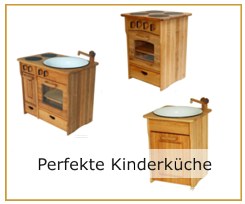 Spielk�chen Holz, Kinderk�chen Erle, Drewart
